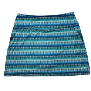 adidas Women's S Small Ultimate‎ 365 Striped Elastic Waist Stretch Skirt Skort